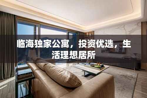 临海独家公寓,投资优选,生活理想居所