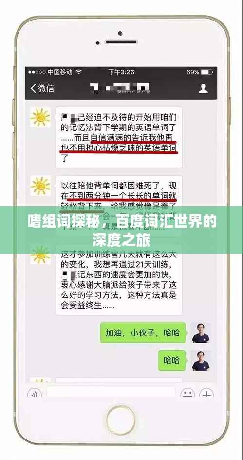嗜组词探秘,百度词汇世界的深度之旅