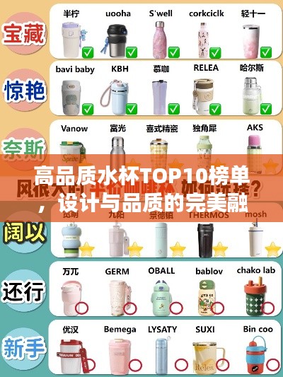 高品质水杯TOP10榜单，设计与品质的完美融合